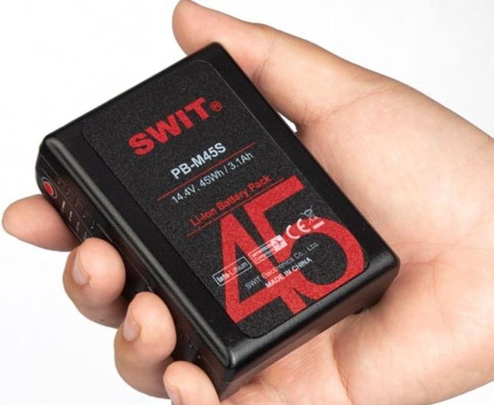 Produktbild Swit PB-M45S | 45Wh Pocket Mini Battery, V-Mount (Kamera Akku)