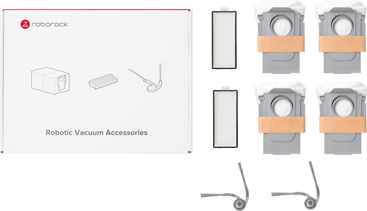 Actual product image Roborock accessorie kit, Z70 2xfilter, 4xdust bag, 2xside brush