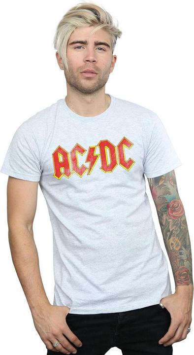 Immagine prodotto AC/DC Maglietta con logo invecchiato (XXL)