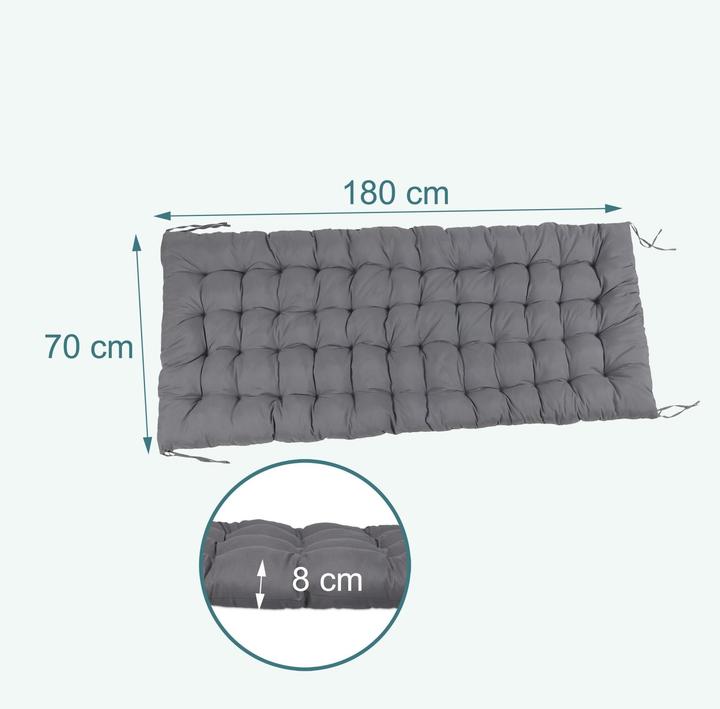 Immagine prodotto Relaxdays cuscino (180 x 70 cm)