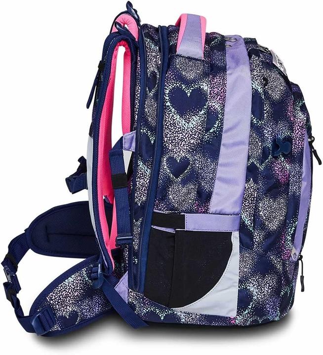 Actual product image Seven Ergonomic Adjustable Dual Backpack with Helmet Holder and Book Support (29 l)