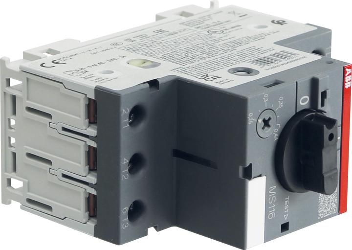 Actual product image ABB Motor protection switch MS116 - 0.4