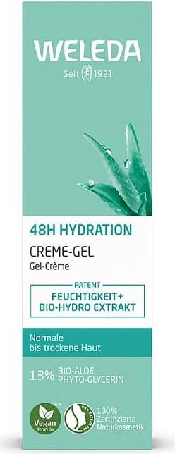 Actual product image Weleda 48h Hydration Cream Gel (30 ml, Face gel)