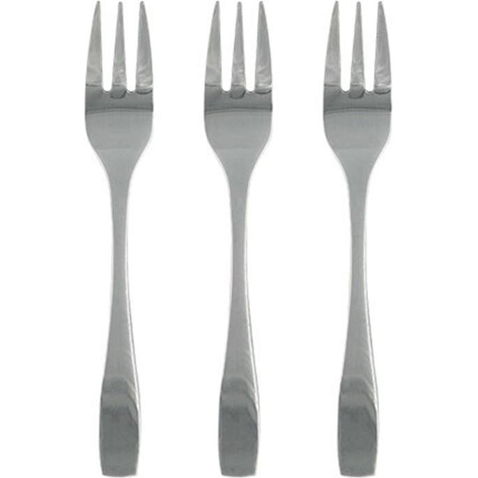 Michelino Kuchengabeln 3 Stück, Besteck, Silber