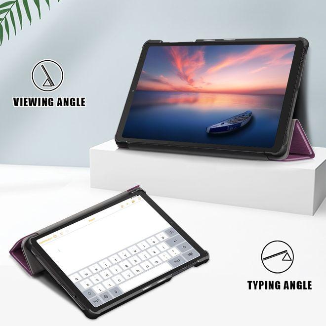 Actual product image MU Classic Triple foldable leather cover (Galaxy Tab A7 Lite 8.7)