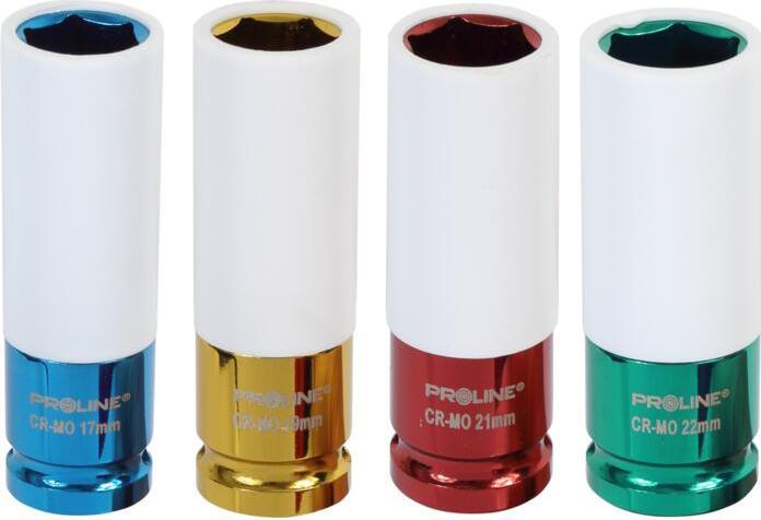 Produktbild Proline 1/2" Kraft-Stecknuss für Alufelgen, 17mm, Cr-Mo (1/2")