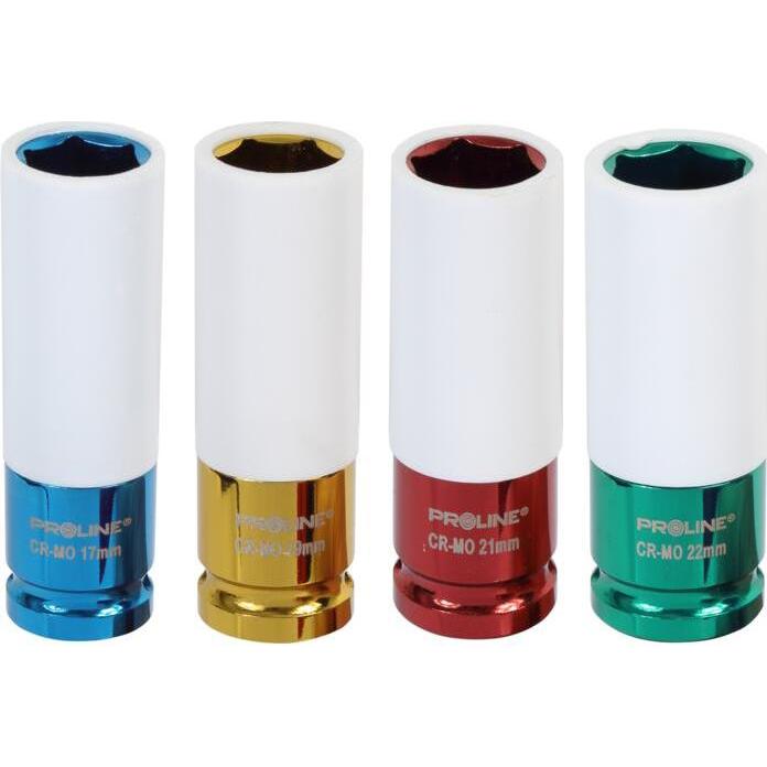 Thumbnail - Proline, Drehmomentschlüssel, Pro-Line 1/2 colio smūginis lizdas 22 mm CR-MO lengvojo lydinio ratlankiams (29098) (1/2")