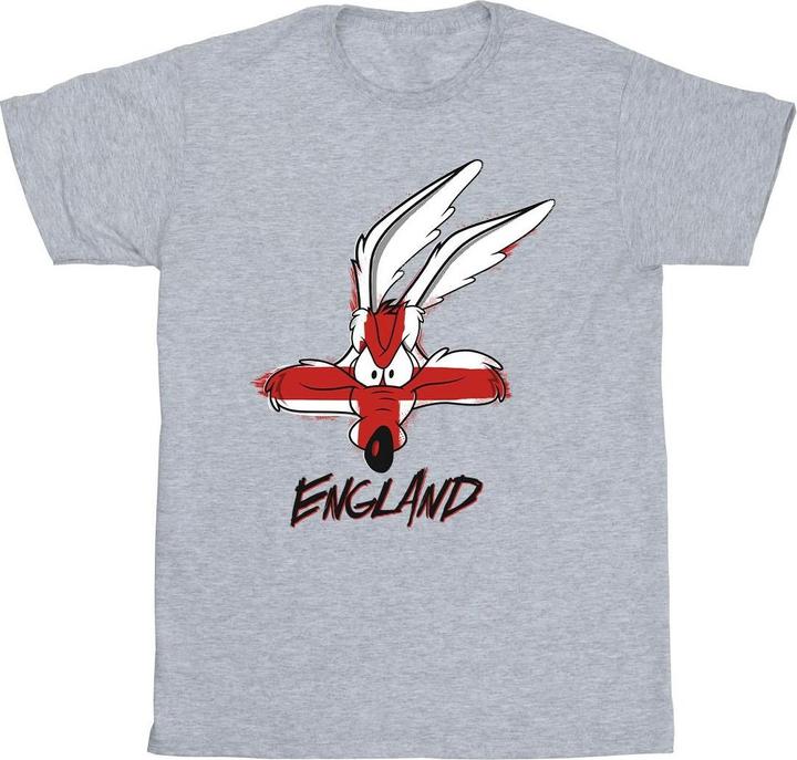 Produktbild Looney Tunes Coyote England Face TShirt (4XL)
