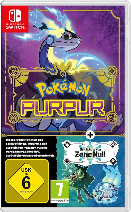 Nintendo Pokémon Purpur + Der Schatz von Zone Null - Erweiterung (Switch, DE)