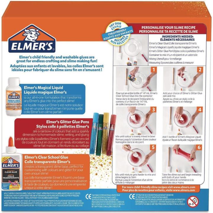 Actual product image Elmer's Slime Starter Kit (627 g, 472 ml)