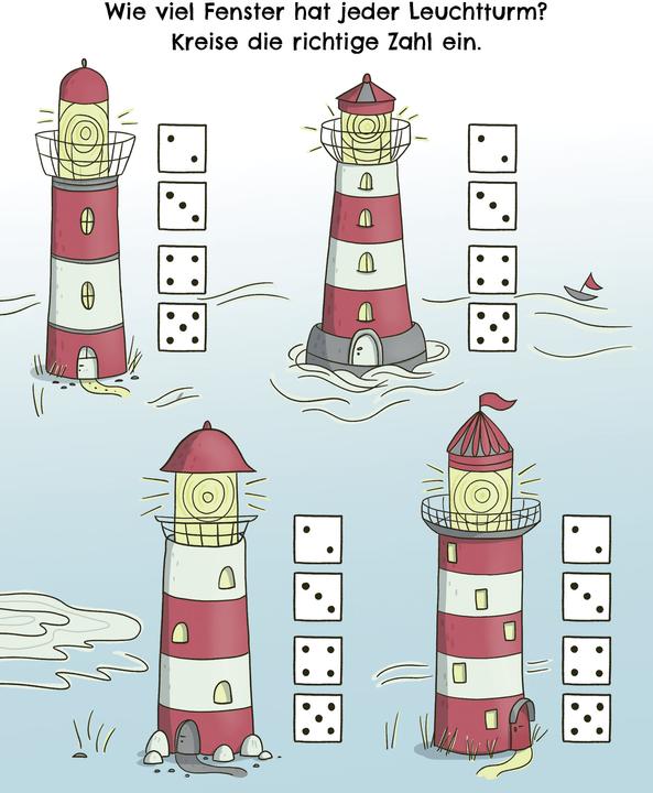 Produktbild In 40 Rätseln sind wir da! - Ab an die Küste! (Deutsch, Karoline Jakubik, Pattloch Verlag, 2024)