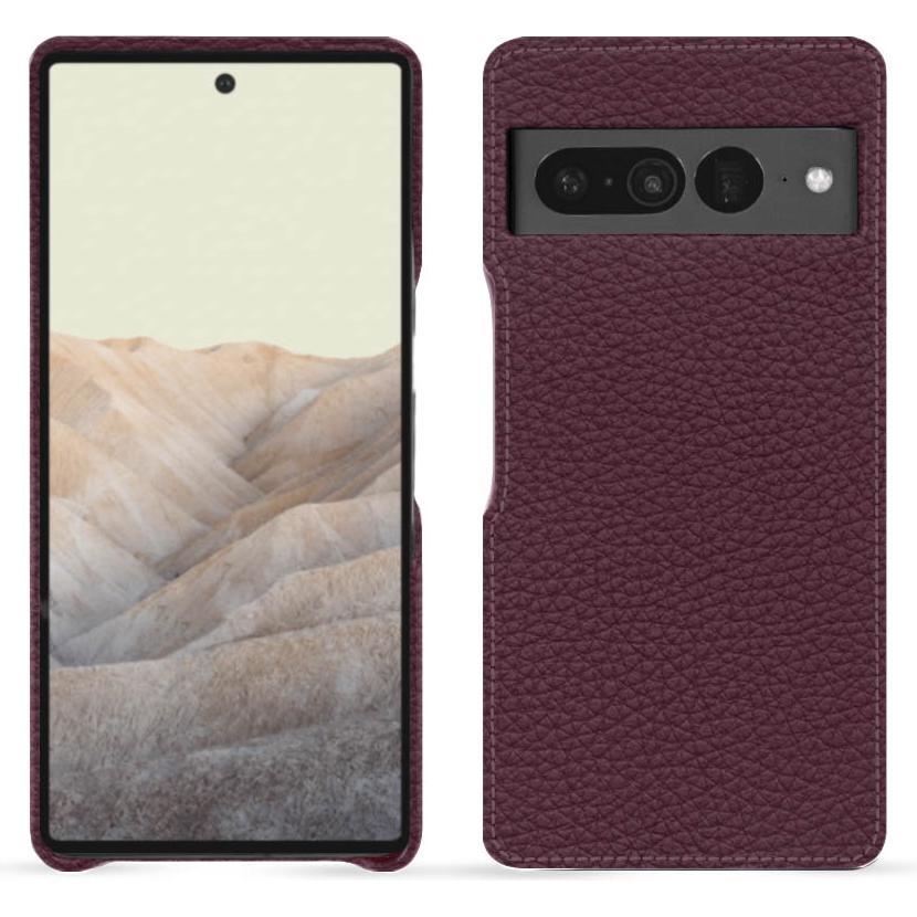 Noreve Lederschutzhülle (Google Pixel 7 Pro), Smartphone Hülle, Violett