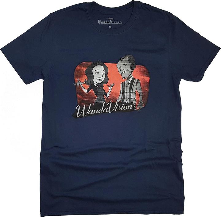 Produktbild Marvel WandaVision Red Logo Cartoon (L)