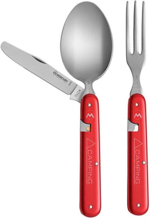 Produktbild Multifunktionsbesteck Camping 3-teilig