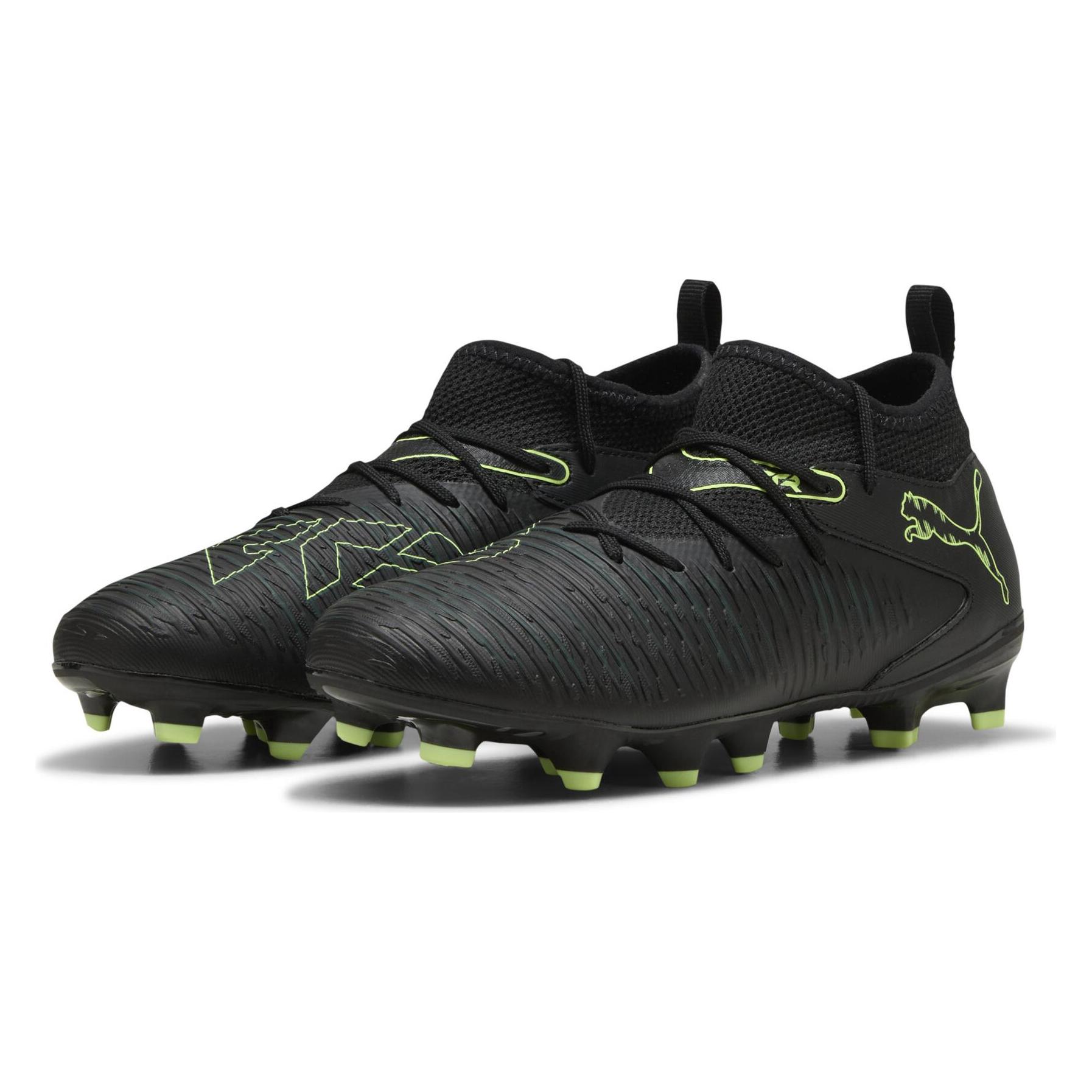 Puma, Jungen, Fussballschuhe, Future 8 Match Fg/Ag Jr (34), Schwarz