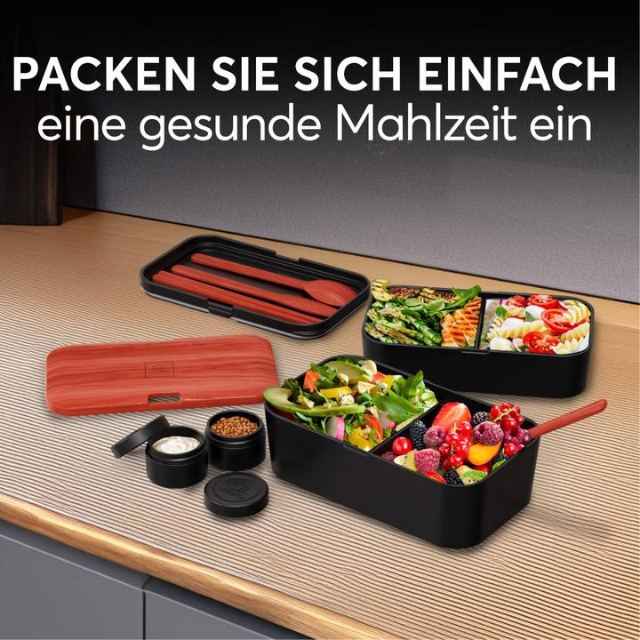 Image du produit Umami Bento Box Nestable L Rosewood Black