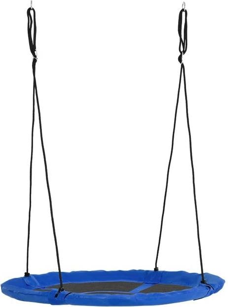 Actual product image Swisshandel24 Nest swing Ø110 cm, hanging swing up to 150 kg, adjustable children's swing, plate swing for 3-12