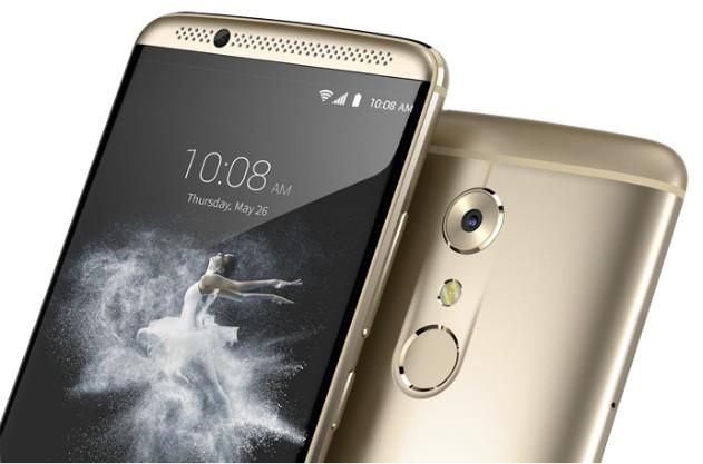 Actual product image ZTE Axon 7 (64 GB, Ion Gold, 5.50", Hybrid Dual SIM, 4G)