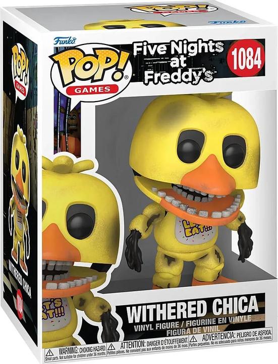 Actual product image Funko POP! FNAF: Withered Chica