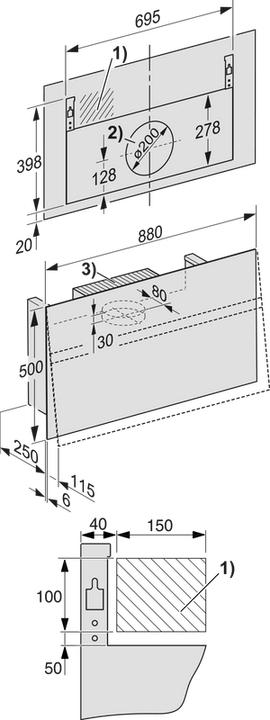 Actual product image Miele DA 9299 W Screen blbo (Wall hood)