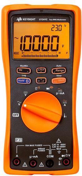 Produktbild Keysight Technologies U1241C True RMS 10000 Count Handheld DMM (CAT III, CAT IV)