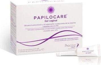 Image du produit Procare Health Papilocare Vaginal Gel 5ml (5 ml, Gel intime)