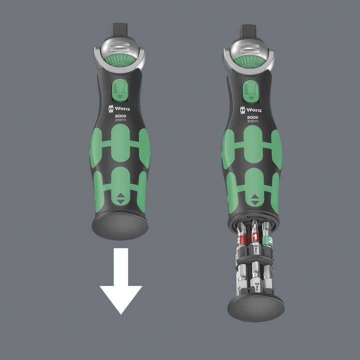 Actual product image Wera 8009 Zyklop Pocket Set Imperial 2 (1/4", 3/8")