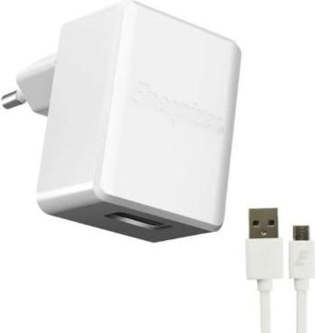 Energizer High Tech Wall charger micro USB QC 2.0 1USB EU White (1 Port)