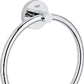 Grohe Start QuickFix Handtuchring, klebbar, chrom