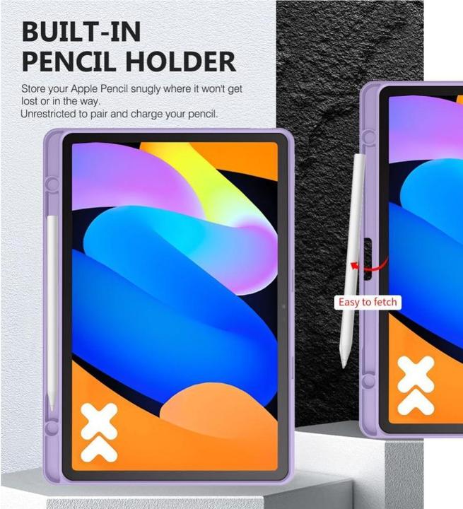 Produktbild Tech-Protect SmartCase Stiftetui für Lenovo Idea Tab 11.0 TB-336, Lila (Lenovo Idea Tab)