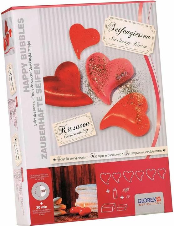 Image du produit Glorex Kit créatif savon Coeurs swing