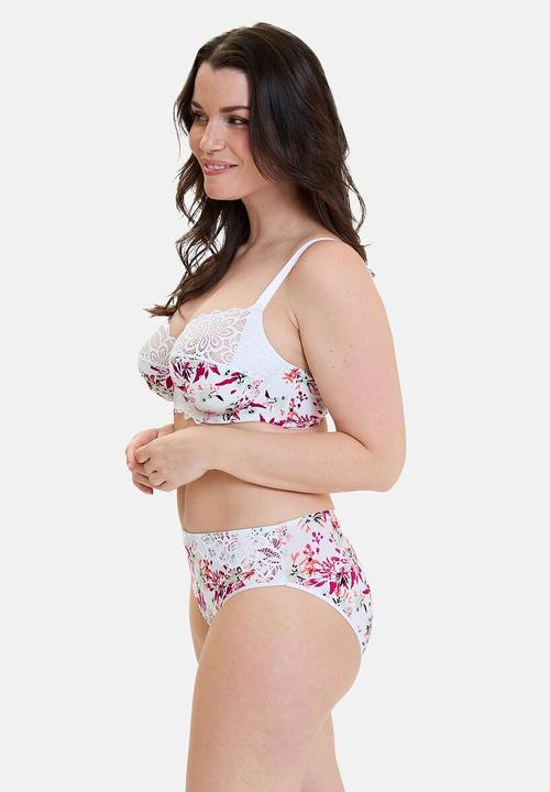 Produktbild Sans Complexe Slip aus Spitze und Mikrofaser FLORA (50, Einzelpack)