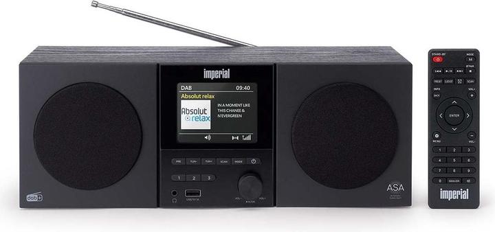 Productafbeelding Imperial DABMAN-220BK (DAB+, FM, Bluetooth)