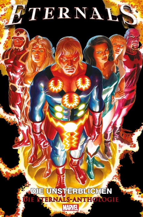 Produktbild Panini Eternals Anthologie (Deutsch, Robert Rodi, John Romita Jr., Stephen Segovia, Daniel Acuña, Roy Thomas, Sal Buscema, Walter Simonson, Al Milgrom, Roger Stern, Jack Kirby, Neil Gaiman, Charles Knauf, 2021)