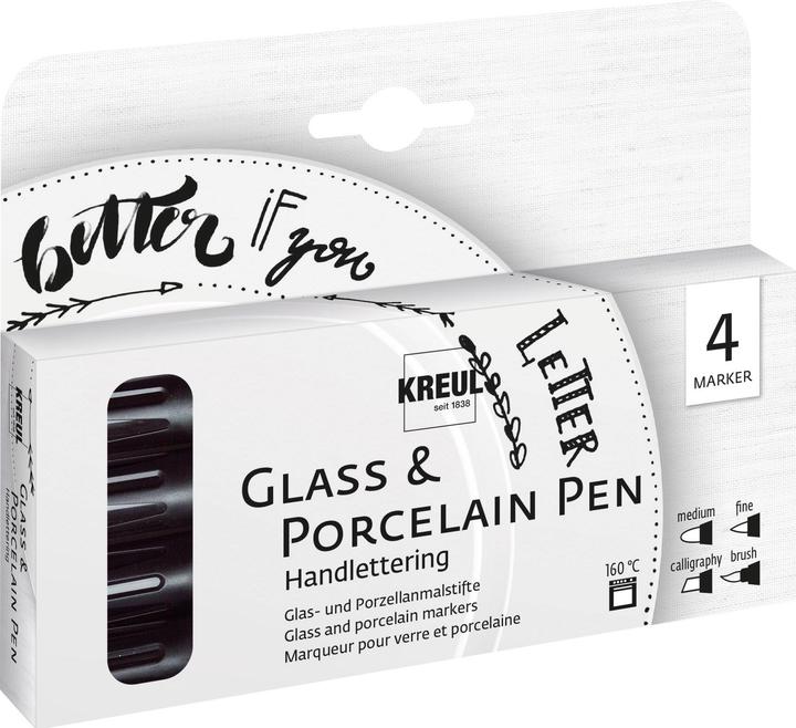 Produktbild Kreul Glass & Porcelain Pen (4x)