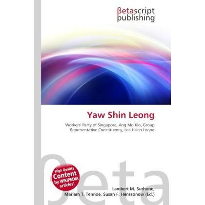 Yaw Shin Leong, Fachbücher