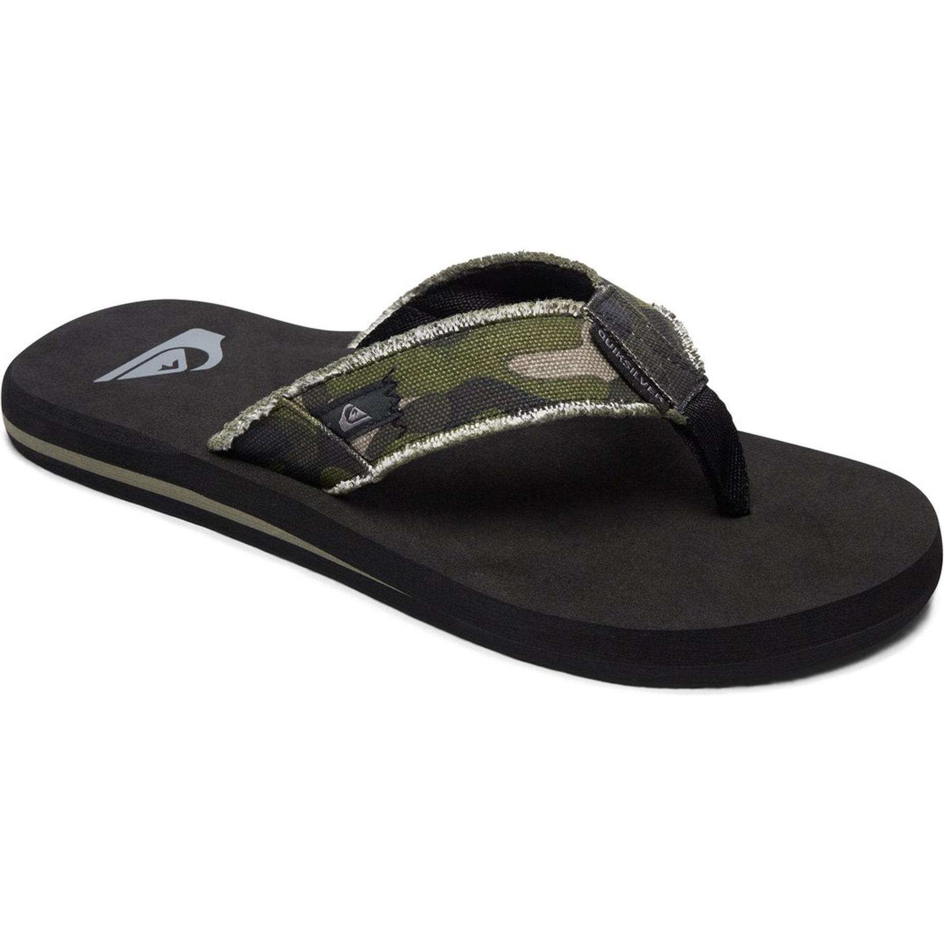 Quiksilver, Herren, Sandalen, Monkey Abyss Sandals, Grün, (45)