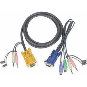 Thumbnail - Iogear 10 ft. PS/2 KVM Cable for, KVM-Switch Kabel