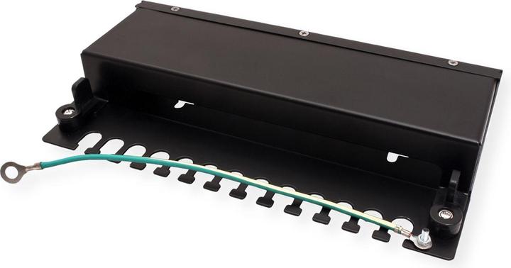 Image du produit Value Rack de modules Keystone, 12 ports, noir