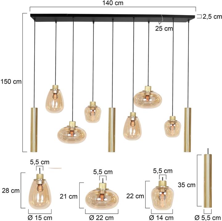Produktbild Steinhauer Pendelleuchte Reflexion