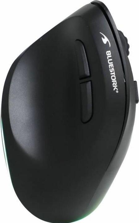 Actual product image Bluestork Souris sans fil ergonomique Ergo Lumi pour droitier (Noir) (Wireless)