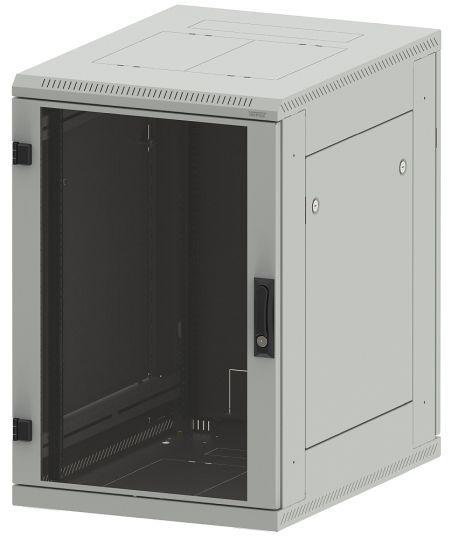 Actual product image Triton rma-18-a68-cax-n1 19 floor-standing cabinet 18he/600x800, grey - high-quality server cabinet for (18 RU, 19 inch rack)
