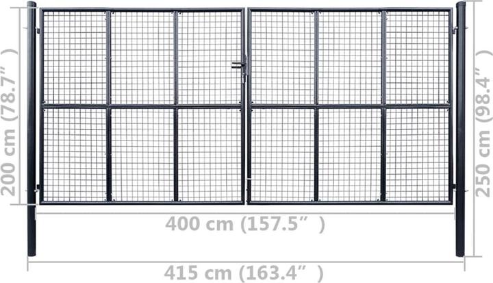 Produktbild vidaXL Gartentor