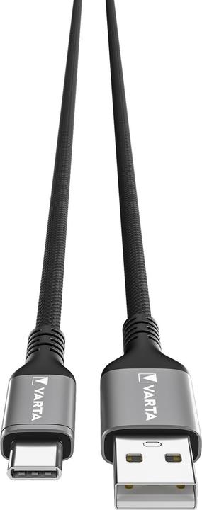 Actual product image Varta Speed Charge & Sync Cable USB A to USB Type C (2 m, USB 3.0, 60 W)