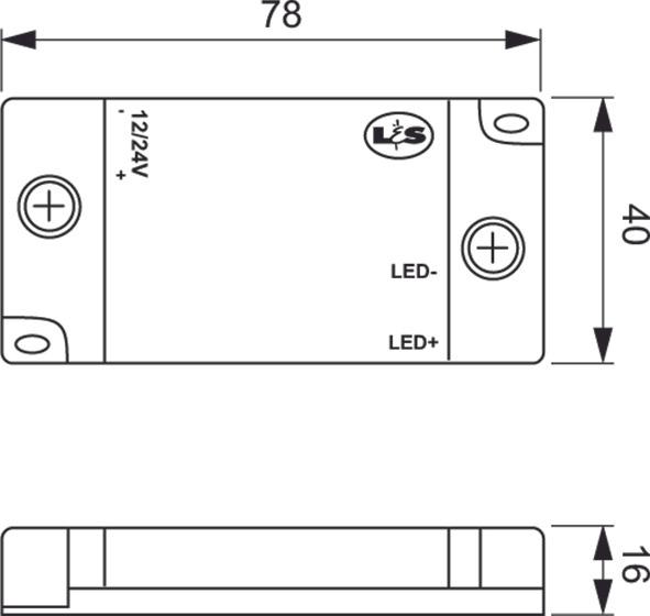 Immagine prodotto L&S Ricevitore radio per dimmerabile 12/ 24 V