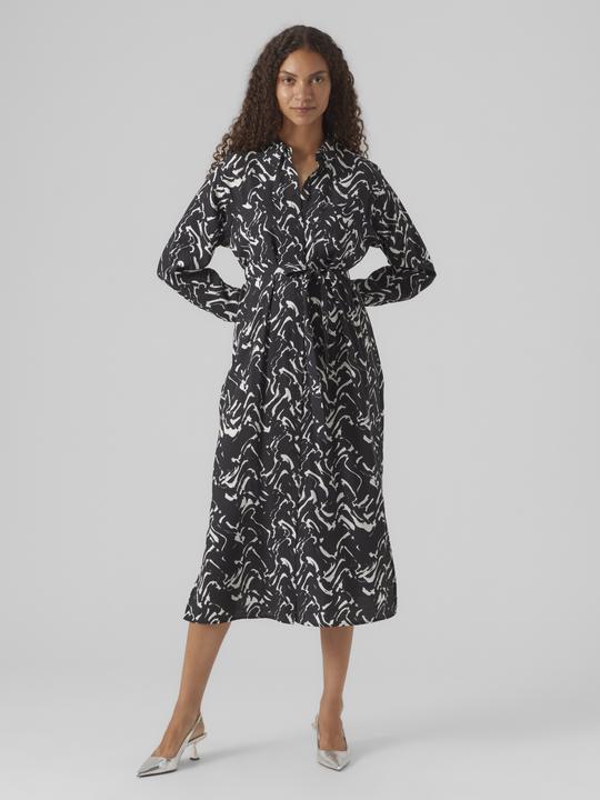 Actual product image Vero Moda Vmcia Ls 7/8 Shirt Dress Wvn (XS)