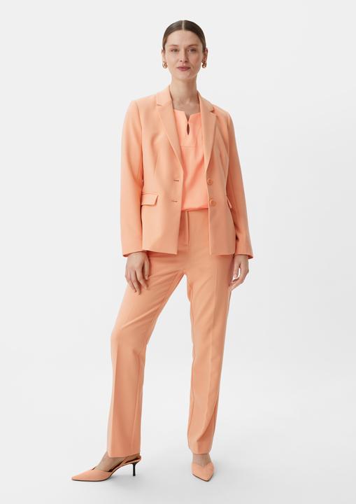 Immagine prodotto Comma Bluse Satinbluse mit Tunika-Ausschnitt (40)