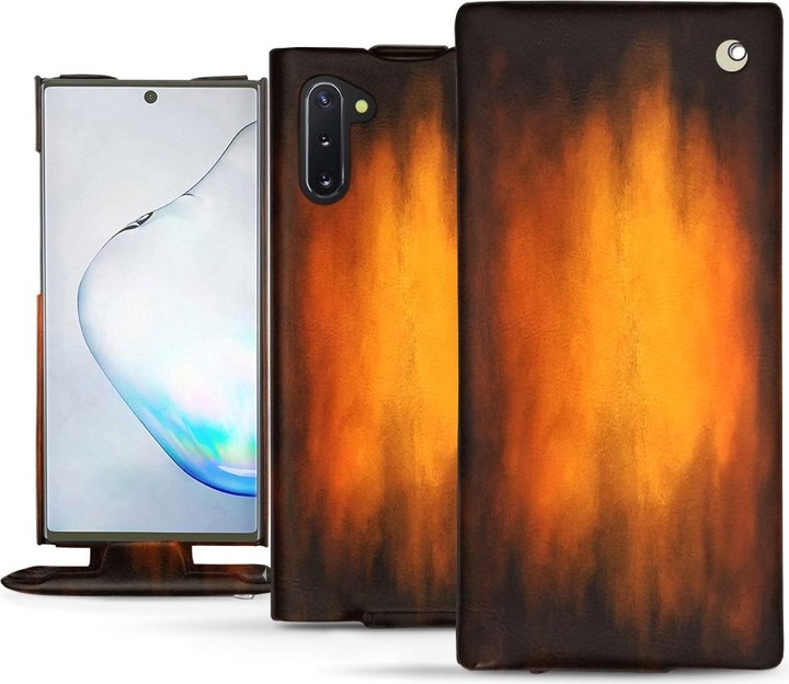Actual product image Noreve Leather cover vertical (Samsung Galaxy Note 10)