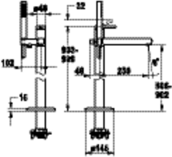 Produktbild KWC AVA 2.0 Hebelmischer, Auslauf fest