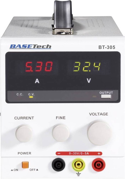 Produktbild Basetech Einstellbares Labor-Netzteil